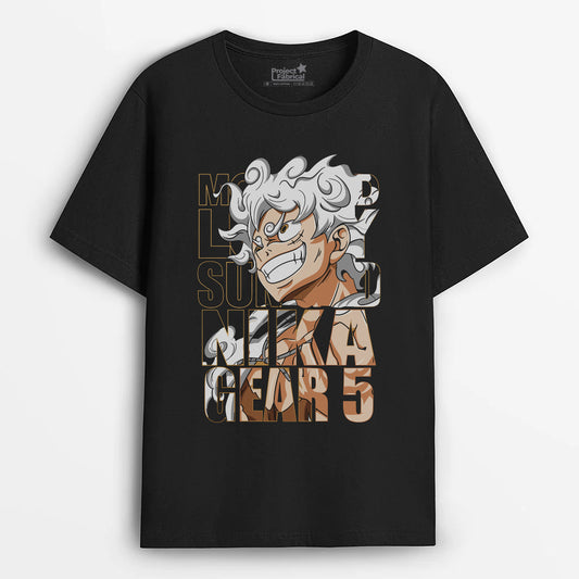 Monkey D. Luffy Sun God Nika Gear 5 One Piece Unisex T-Shirt