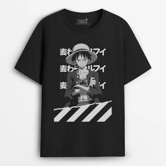 Monkey D. Luffy Crossed Arms One Piece Unisex T-Shirt