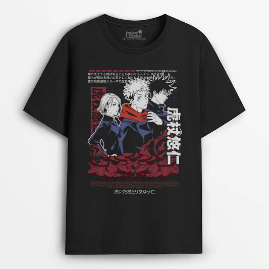 The Triple Jujutsu Kaisen Unisex T-Shirt